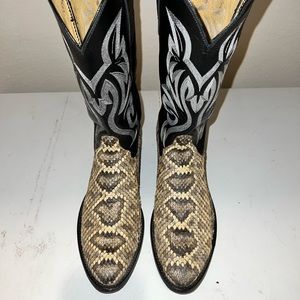 Rattlesnake Cowboy Boots
